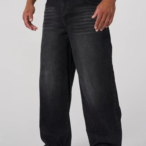 [BUNJANG] Youngla 6013 Baggy Ass Jean / Youngla 흑청진 (6013-Baggy Ass Jean)