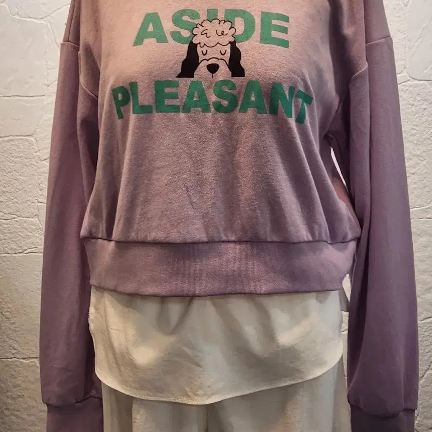 [BUNJANG] Unisex Cropped Long Sleeve T-Shirt / 귀여운간절기크롭긴팔티(새상품)