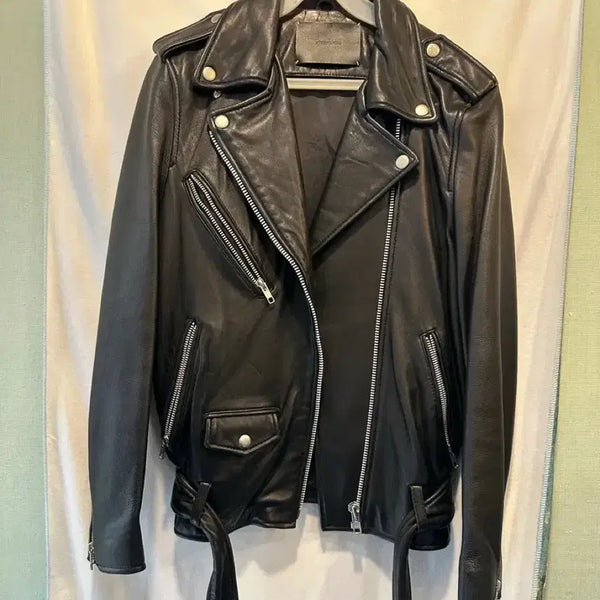 [BUNJANG] Vivastudio Classic Leather Rider Jacket (Size M) / 사이즈M) VIVASTUDIO 비바스튜디오 클래식 레더 라이더 자켓