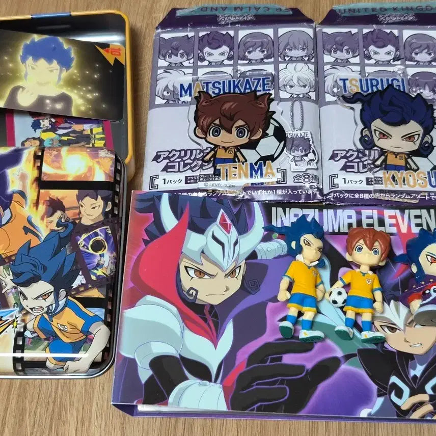 [BUNJANG] Inazuma Eleven Go Tsurugi Kyosuke & Matsukaze Tenma Acrylic Figure Card Set / 썬더일레븐go 이나즈마일레븐go 츠루기 쿄스케 마츠카제 텐마 유이치 아크릴 피규어 카드