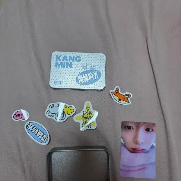 [BUNJANG] Kangmin Chanrock Shining Tin Case Full Set / 강민 찬록시광 틴케이스 전구성품