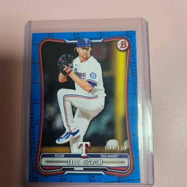 [BUNJANG] Jacob deGrom 2026 Bowman Blue Limited Edition 150 / MLB 텍사스)제이콥 디그롬 150장 한정 2026 Bowman Blue