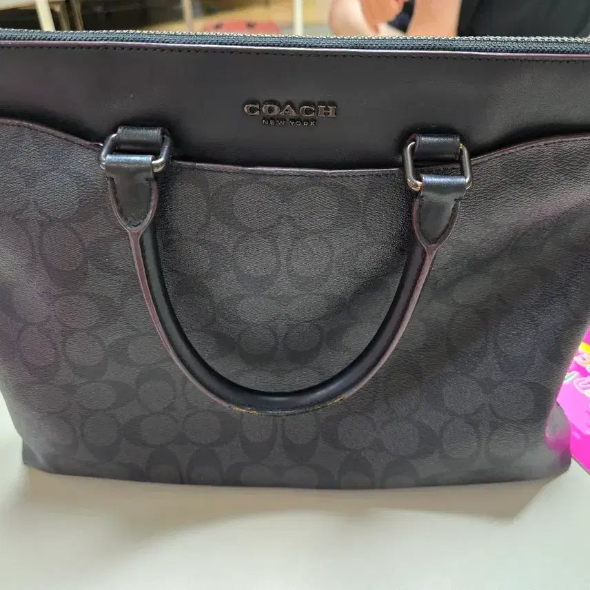 [BUNJANG] Coach Leather Briefcase / 코치 가죽 브리프케이스