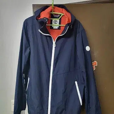 [BUNJANG] Timberland Windbreaker Jumper Navy M / 팀버랜드 바람막이 점퍼