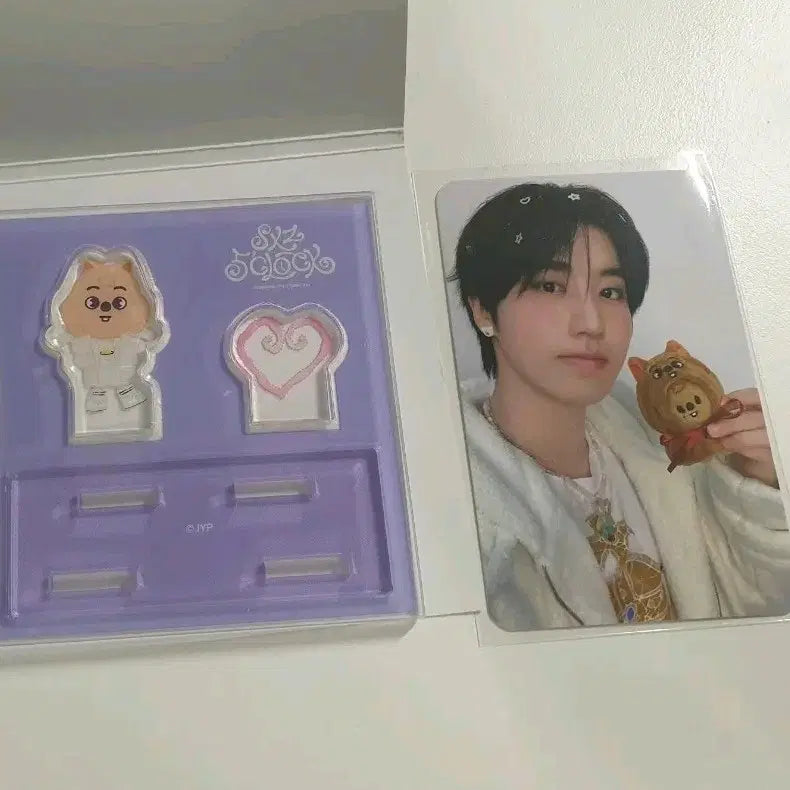 [BUNJANG] Stray Kids HAN 5'clock Fanmeeting Acrylic Set Photocard / 스트레이키즈 팬미팅 아크릴 한 한쿼카 포카세트