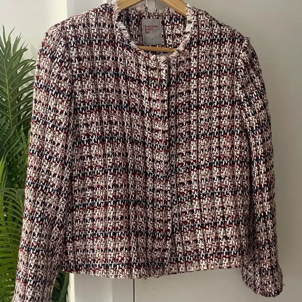 [BUNJANG] 8 Seconds Vintage Tweed Jacket / 에잇세컨즈 빈티지 트위드 자켓