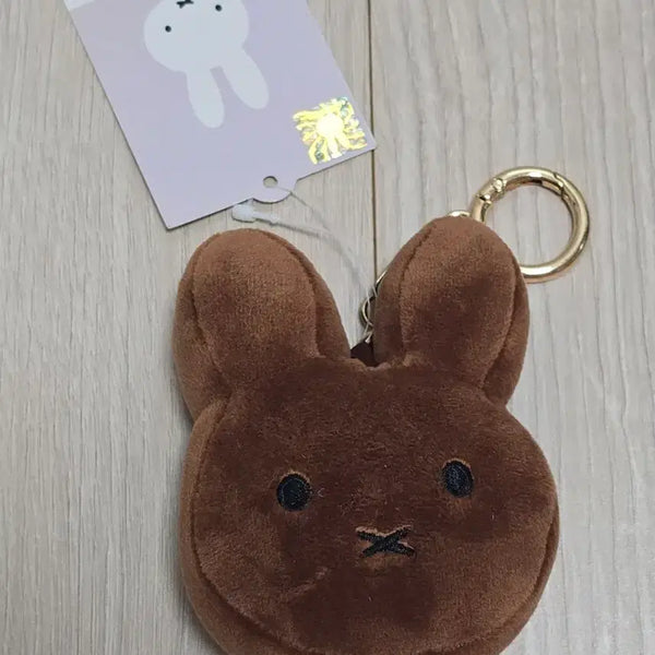 [BUNJANG] Miffy Face Keyring - Melanie Brown / 미피얼굴 키링 멜라니 브라운