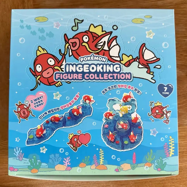 [BUNJANG] Pokemon Magikarp Figure Collection Set (7 Types, Sealed) / 포켓몬 잉어킹 피규어 컬렉션 7종 세트 미개봉 양도