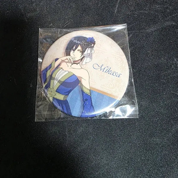 [BUNJANG] Attack on Titan Mikasa Ackerman Can Badge / 진격거 미카사캔뱃지