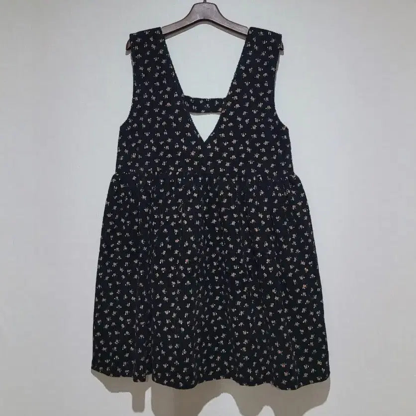 [BUNJANG] Floral Layered Sleeveless Dress / (새상품)플라워 레이어드 나시 원피스