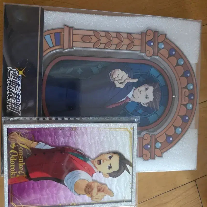 [BUNJANG] Ace Attorney Popmart Kuji Naruhodo & Odoroki Acrylic Set / 역전재판 팝마트 쿠지 나루호도 오도로키 아크릴 세트