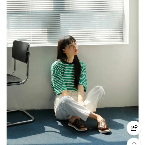 [BUNJANG] CHUBASCO Striped T-Shirt Medium Sealed / CHUBASCO 스트라이프 티셔츠 M사이즈 미개봉 새상품 (정가 49000원)