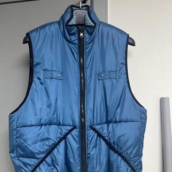 [BUNJANG] Brown Yak Reversible Sherpa Vest Size 4 / 브라운야드 리버시블 셰르파 베스트 4size