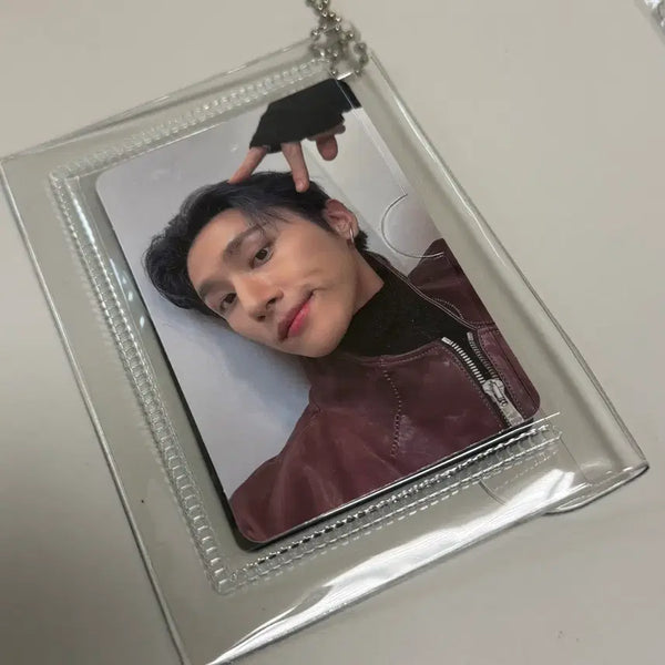 [BUNJANG] PVC Clear Card Holder Wallet (1+1) / PVC 투명카드지갑/포카지갑 새상품 1+1