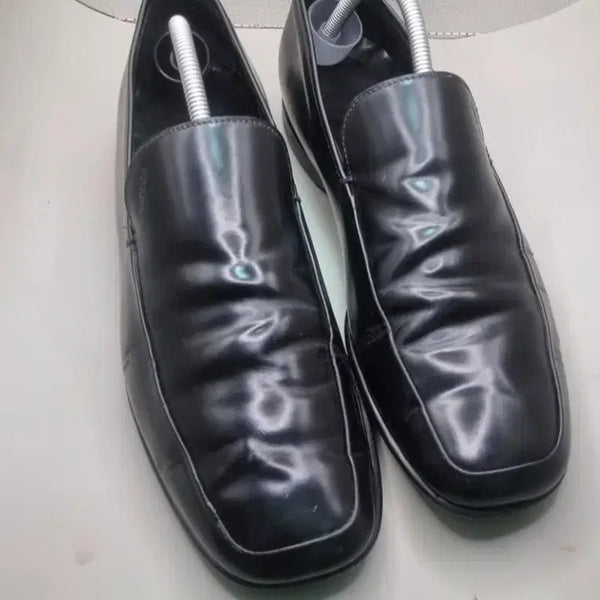 [BUNJANG] Prada Square-toe Leather Shoes UK 8.5 / 프라다 스퀘어토 uk8.5