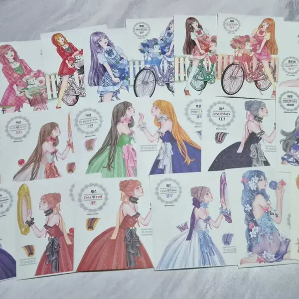 [BUNJANG] SsoSsoEun Character Sticker Set / 쏘쏘으니님 인물인스