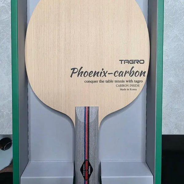 [BUNJANG] Tagro Phoenix Carbon ST Table Tennis Racket Set / 타그로 피닉스 카본 ST 탁구 라켓+(줄라 라이젠 아이스 닛타구 g1파스타)