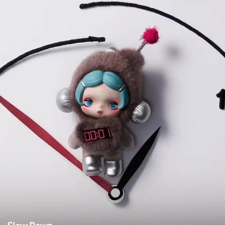 [BUNJANG] Pop Mart Skullpanda Off Mode Slow Down Plush Keychain (Sealed) / (미개봉) 팝마트 정품 스컬판다 off mode 오프모드 슬로우다운 slow dwn