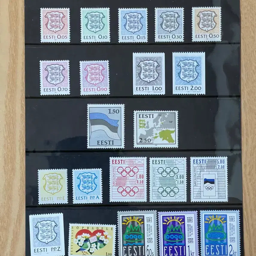 [BUNJANG] Estonia Stamp Set / 에스토니아 우표 세트
