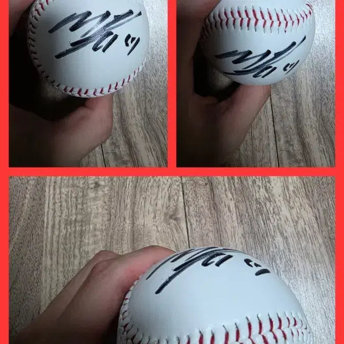 [BUNJANG] Hong Min-gyu Autographed Baseball / 기아타이거즈 홍민규 사인볼 판매합니다