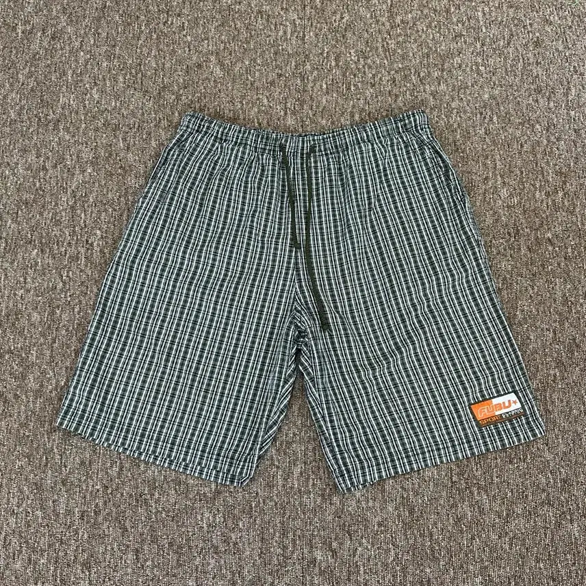 [BUNJANG] FUBU Check Pattern Shorts L / FUBU 후부 체크 반바지 L
