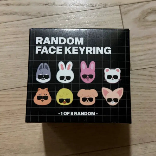 [BUNJANG] Stray Kids Japan MD Random Face Keyring / 스트레이키즈 일본 엠디 랜덤 페이스 키링