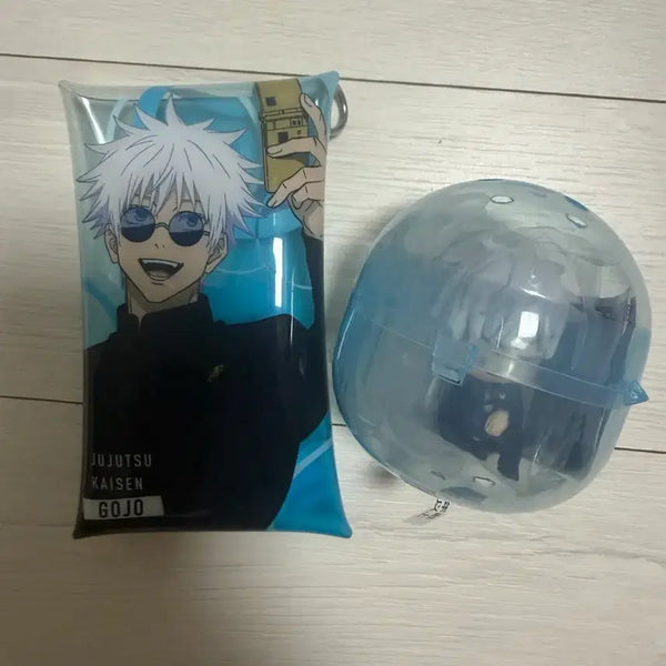 [BUNJANG] Jujutsu Kaisen Satoru Gojo Pouch & Shoulder Bump Gacha Bundle / 주술회전 고죠사토루 파우치, 어깨쿵 가챠 일괄