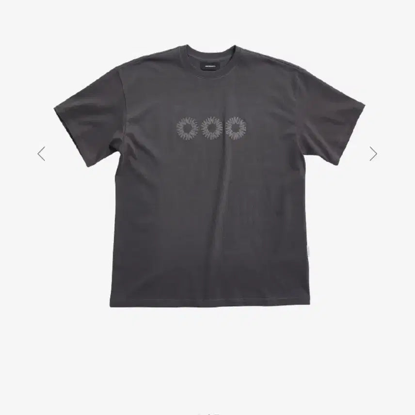 [BUNJANG] 999 Humanity Logo Half T-shirt / 999휴머니티 로고 하프 티