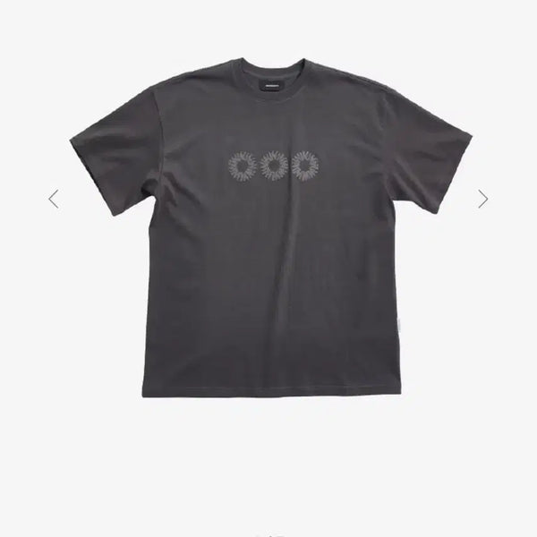 [BUNJANG] 999 Humanity Logo Half T-shirt / 999휴머니티 로고 하프 티
