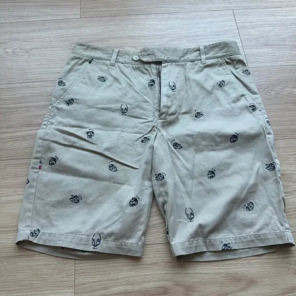 [BUNJANG] Lacoste Live Baseball Embroidered Shorts / (30) 라코스테 라이브 반바지