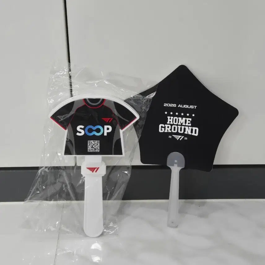 [BUNJANG] T1 Cheering Clappers & Fan / T1 티원 응원 짝짝이/클래퍼& 부채 판매