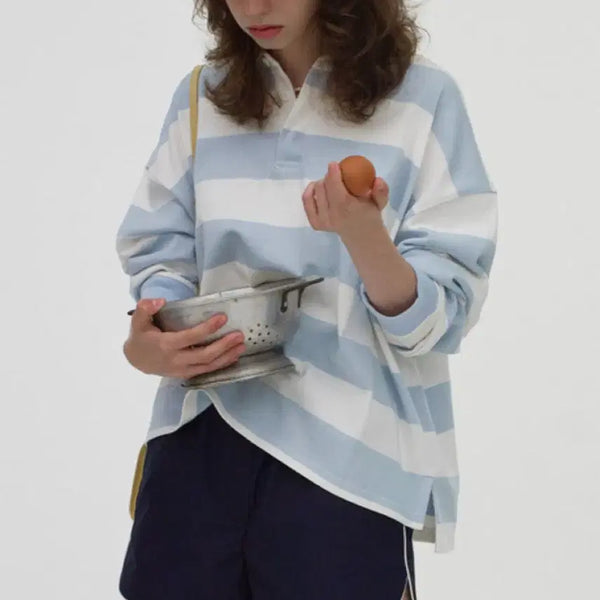 [BUNJANG] Abam Rugby T-shirt (Moon Ga-young Worn) / 아밤 럭비티 문가영착용