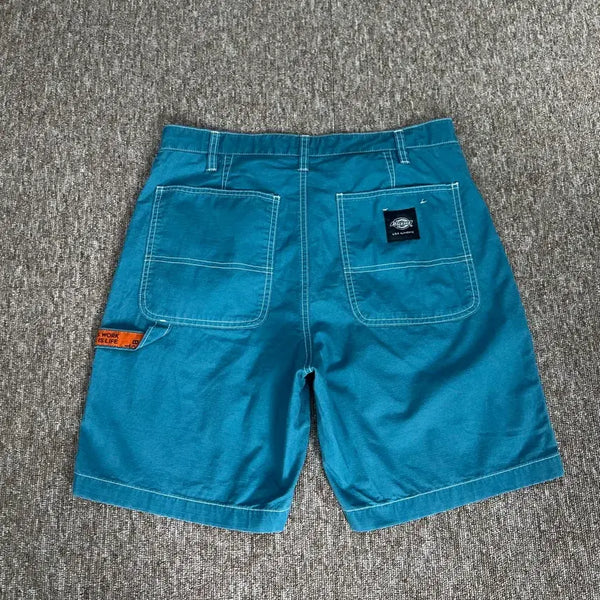 [BUNJANG] Dickies Carpenter Shorts Teal Size 32 / 디키즈 카펜터 하프팬츠 32 청록색