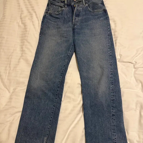 [BUNJANG] Levi's Vintage Clothing 55501 Darning Selvedge Jeans 30/32 / Lvc 55501 도르닉 30/32 수선