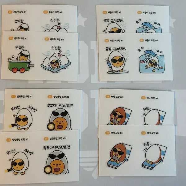 [BUNJANG] T1 Home Ground Doran Sticker Bundle Set / 티원 홈그라운드 도란 띠부씰 일괄 양도 합니다!