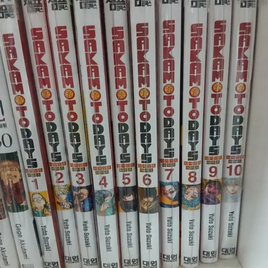 [BUNJANG] Sakagami Days Complete Manga Set / 사카모토데이즈 만화책 전권 판매합니다