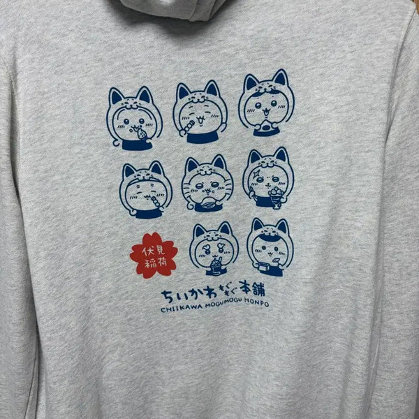 [BUNJANG] Chiikawa Hoodie Zip-Up M Size / 치이카와 후드 집업
