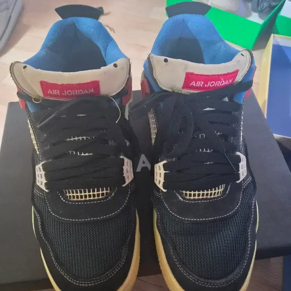[BUNJANG] Air Jordan 4 Union Black Off Noir / 조던 4 X 유니온 블랙 오프 느와르 285