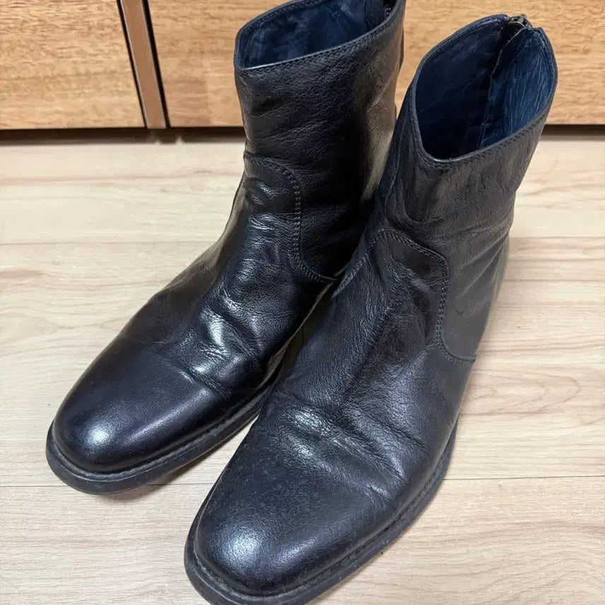[BUNJANG] CHEVIGNON Vintage Italian Leather Boots / CHEVIGNON 쉐비뇽 이탈리아 생산 빈티지 레더 부츠 42사이즈