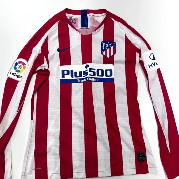 [BUNJANG] Atletico Madrid 2019-20 Player Issue Long Sleeve Morata Jersey / 19-20 아틀레티코 마드리드 홈 긴팔 베이퍼니트 선수지급용 모라타