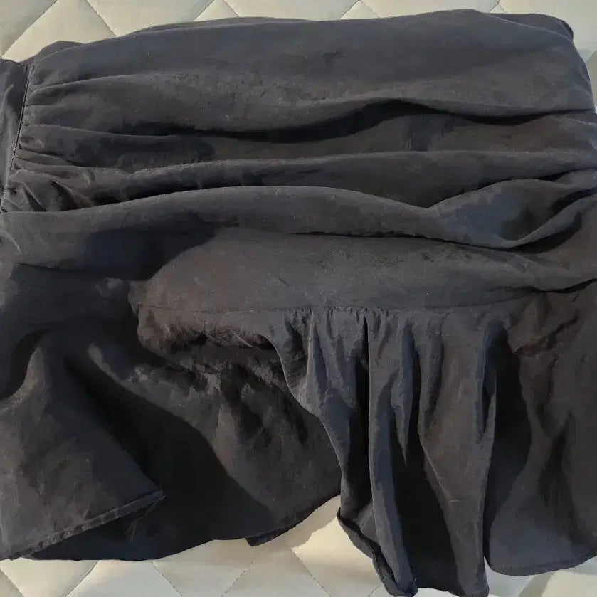 [BUNJANG] ZARA Shirring Frill Mini Skirt / 자라 셔링 프릴 스커트