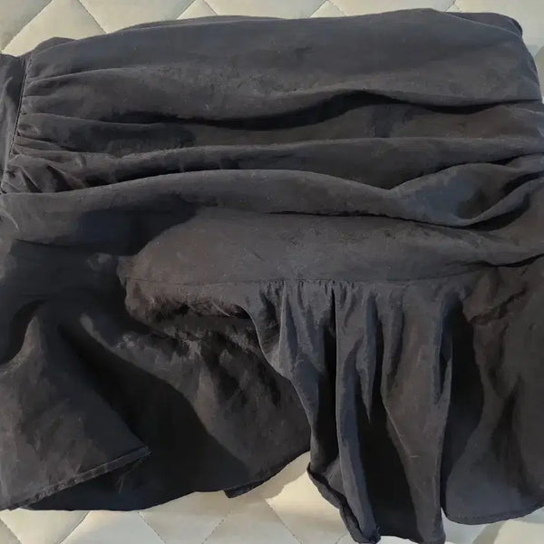 [BUNJANG] ZARA Shirring Frill Mini Skirt / 자라 셔링 프릴 스커트