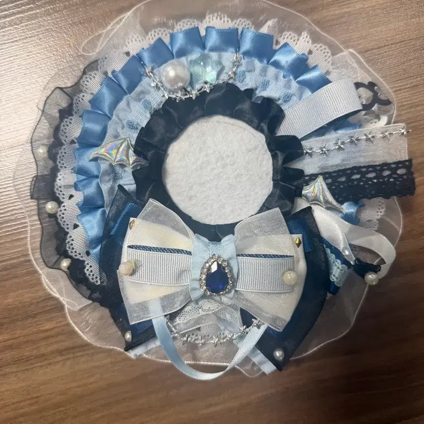 [BUNJANG] Rosette Can Badge Brooch / 로제트 캔뱃지 브로치 굿즈 오타쿠 덕질 애니 이타백 앙스타 오시 최애 파랑 하늘