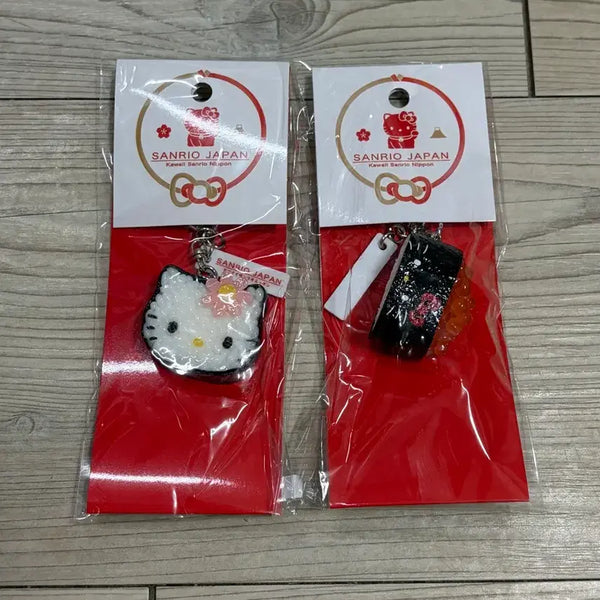 [BUNJANG] Sanrio Hello Kitty Japan Sushi Keychain / 산리오 산리오월드 헬로키티 재팬 초밥 키링