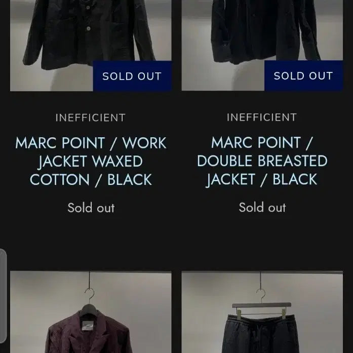 [BUNJANG] Markpoint Wax Cotton Work Jacket Black / 마크포인트 왁스 코튼 워크 자켓 블랙