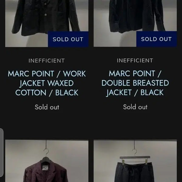 [BUNJANG] Markpoint Wax Cotton Work Jacket Black / 마크포인트 왁스 코튼 워크 자켓 블랙