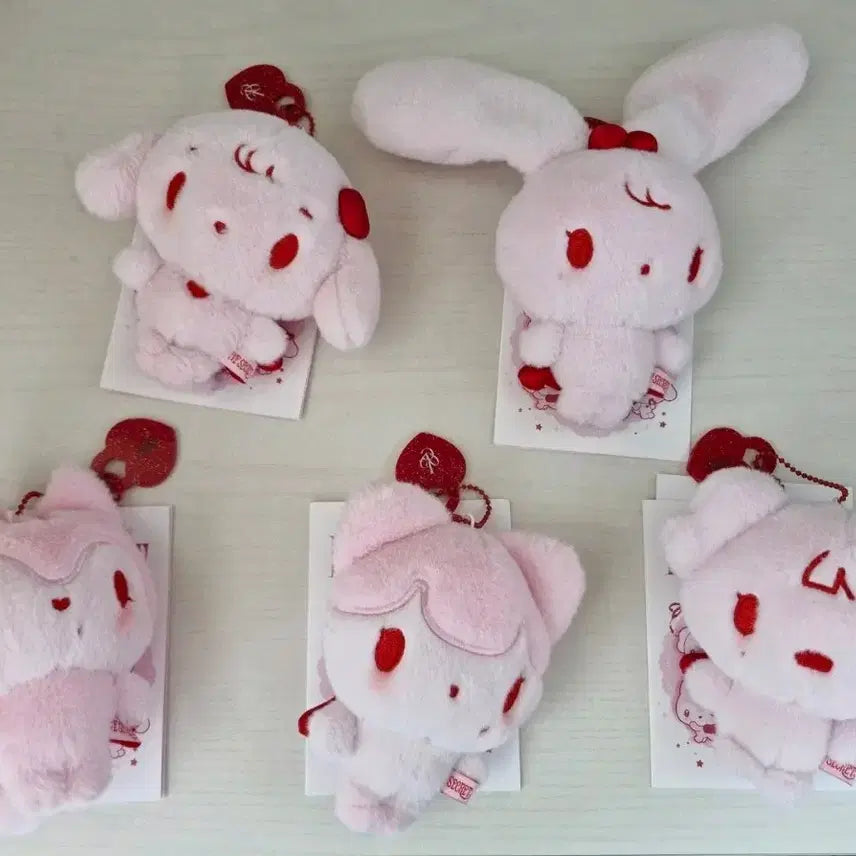 [BUNJANG] IVE A-Pop Plush Doll Photocard Bundle Set / 아이브 아부부 인형 포카 세트 일괄로 판매 합니다