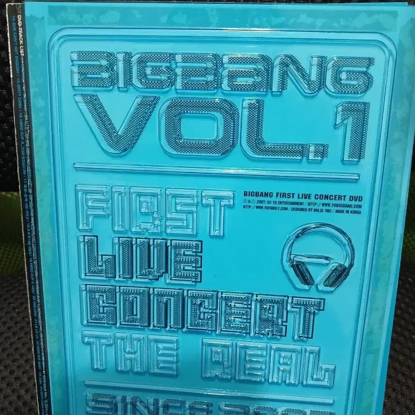 [BUNJANG] BIGBANG Live Concert Vol.1 DVD 2007 The Real / 빅뱅 라이브 콘서트 vol.1 DVD 2007 The Real