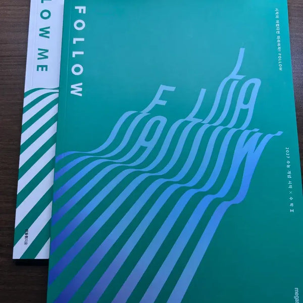 [BUNJANG] Megastudy Mindonghwi 2027 CSAT Concept Su2 Follow Textbook / 메가스터디 민동휘 2027 수능개념 수2 follow