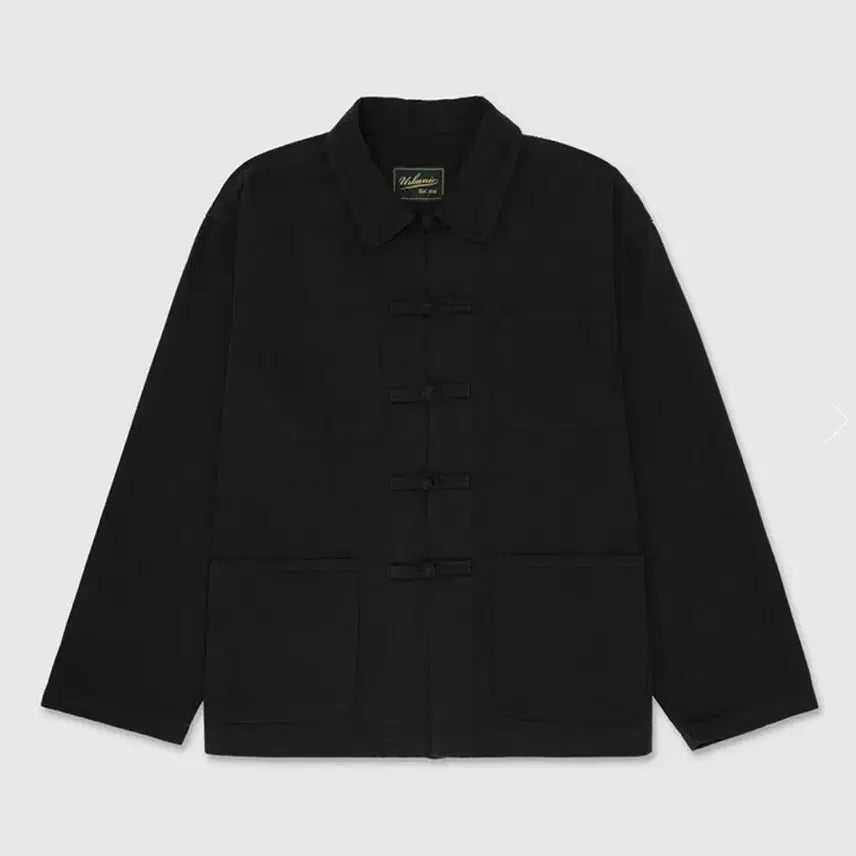 [BUNJANG] Urbanic30 Backsatin Chinese Jacket Black / 얼바닉30 Backsatin Chinese Jacket 블랙